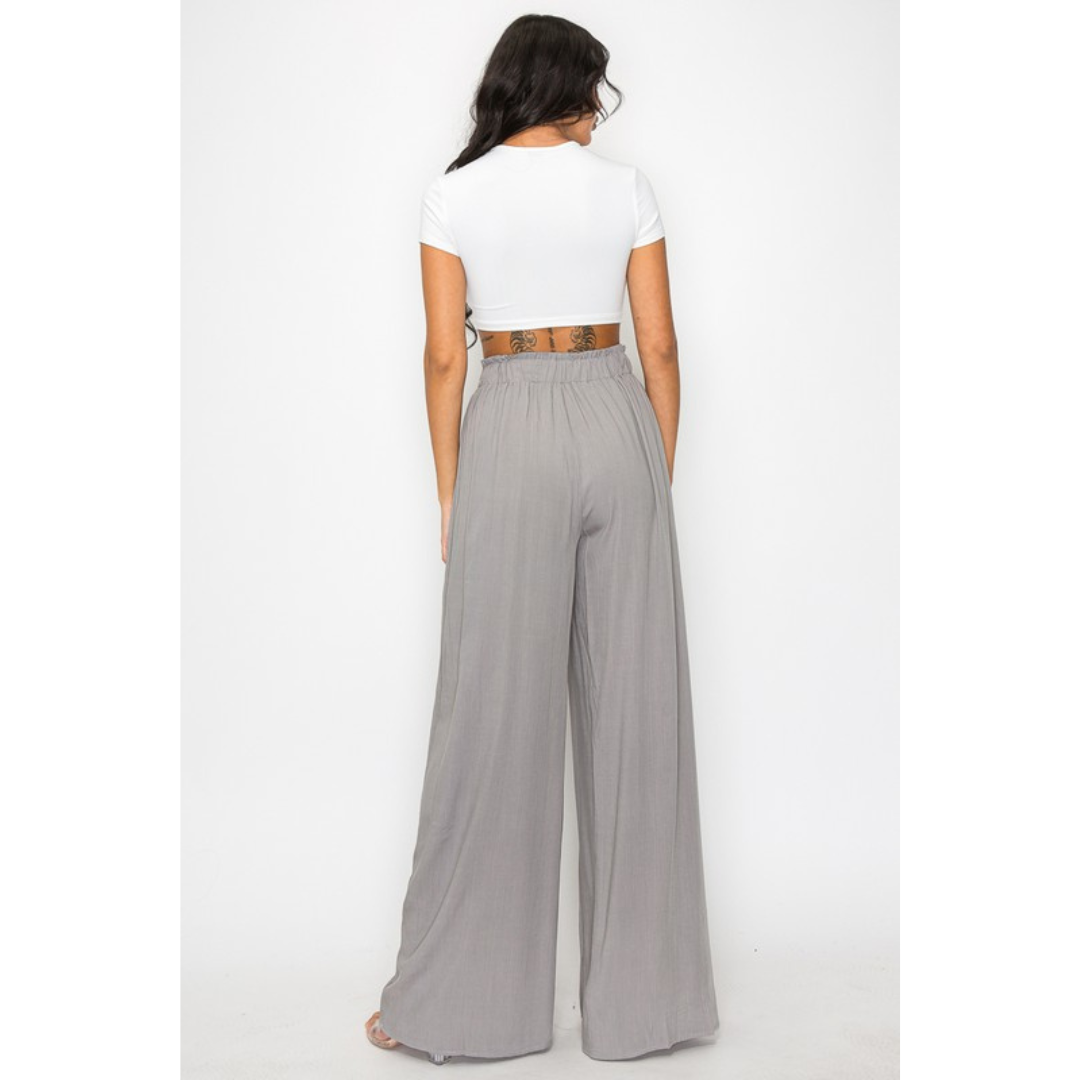 Capri Wide Leg Pants (3 colors)