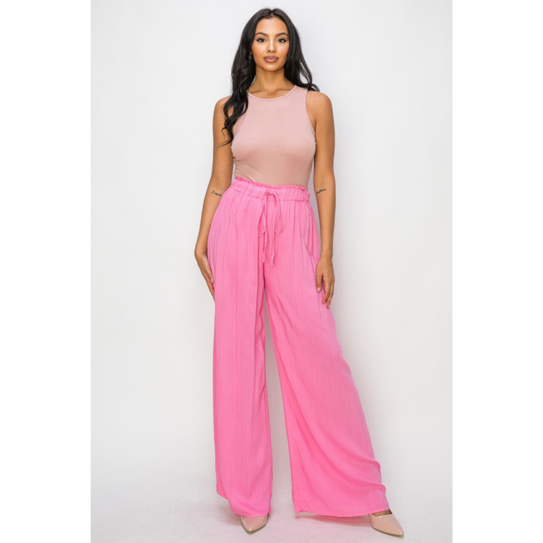 Capri Wide Leg Pants (3 colors)
