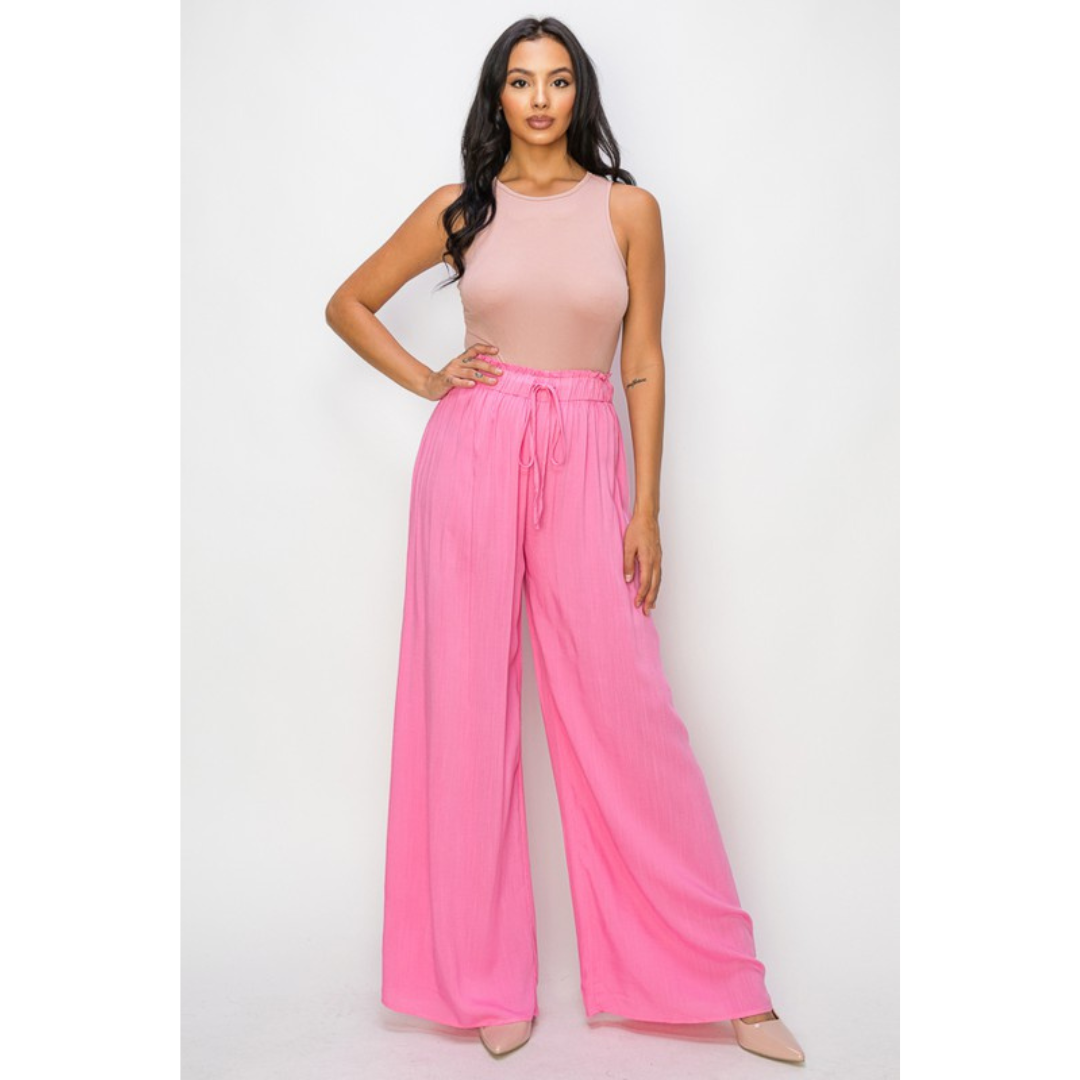 Capri Wide Leg Pants (3 colors)