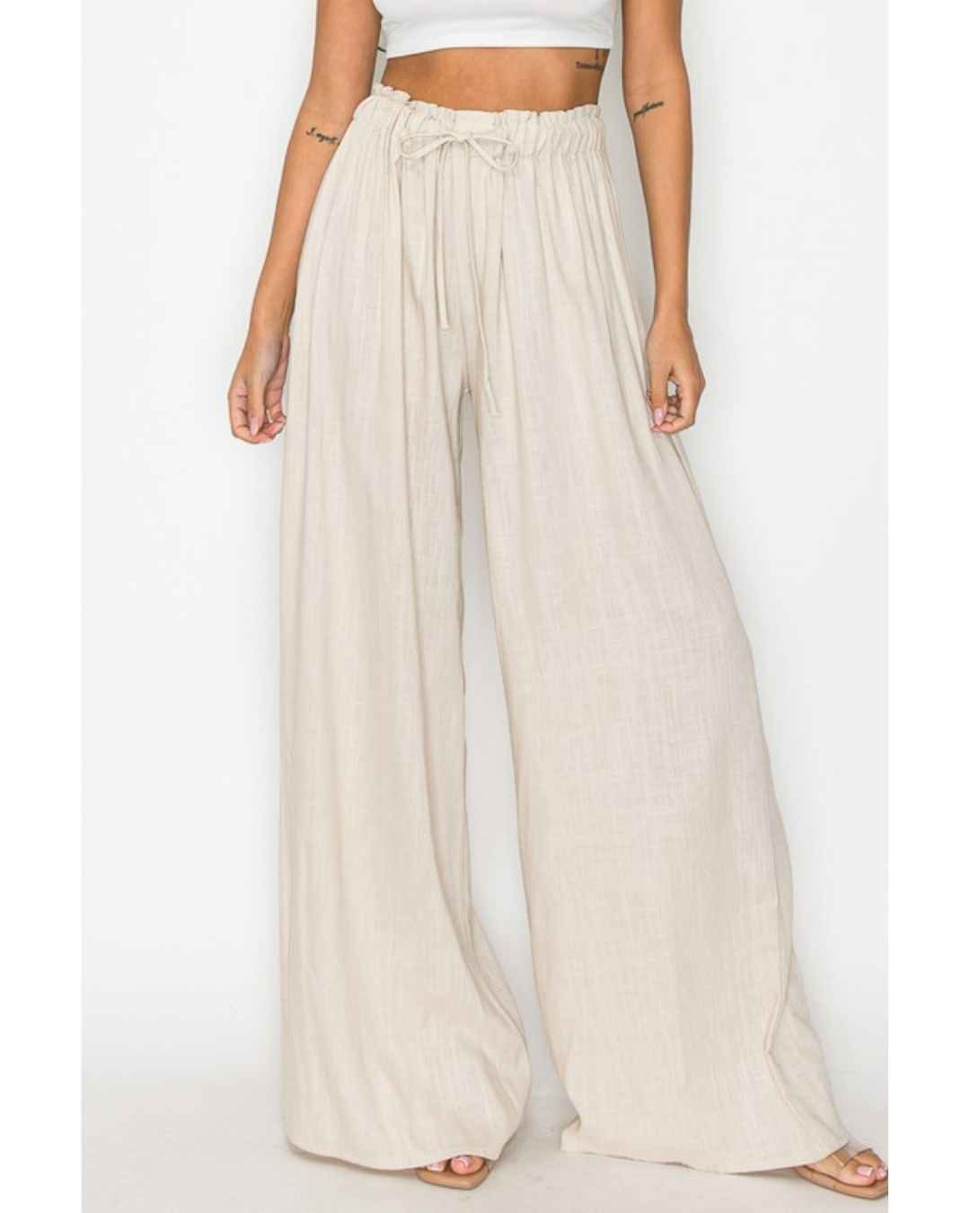 Capri Wide Leg Pants (3 colors)