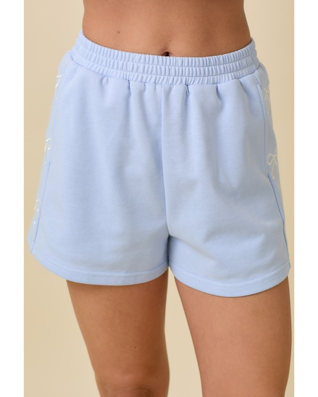 Claire Bows Sweater & Shorts Set