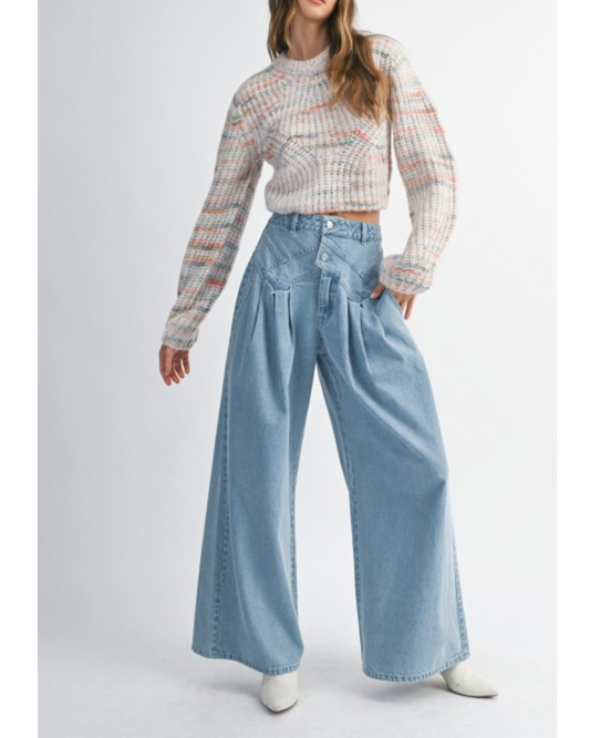 Lenny Wide Leg Denim
