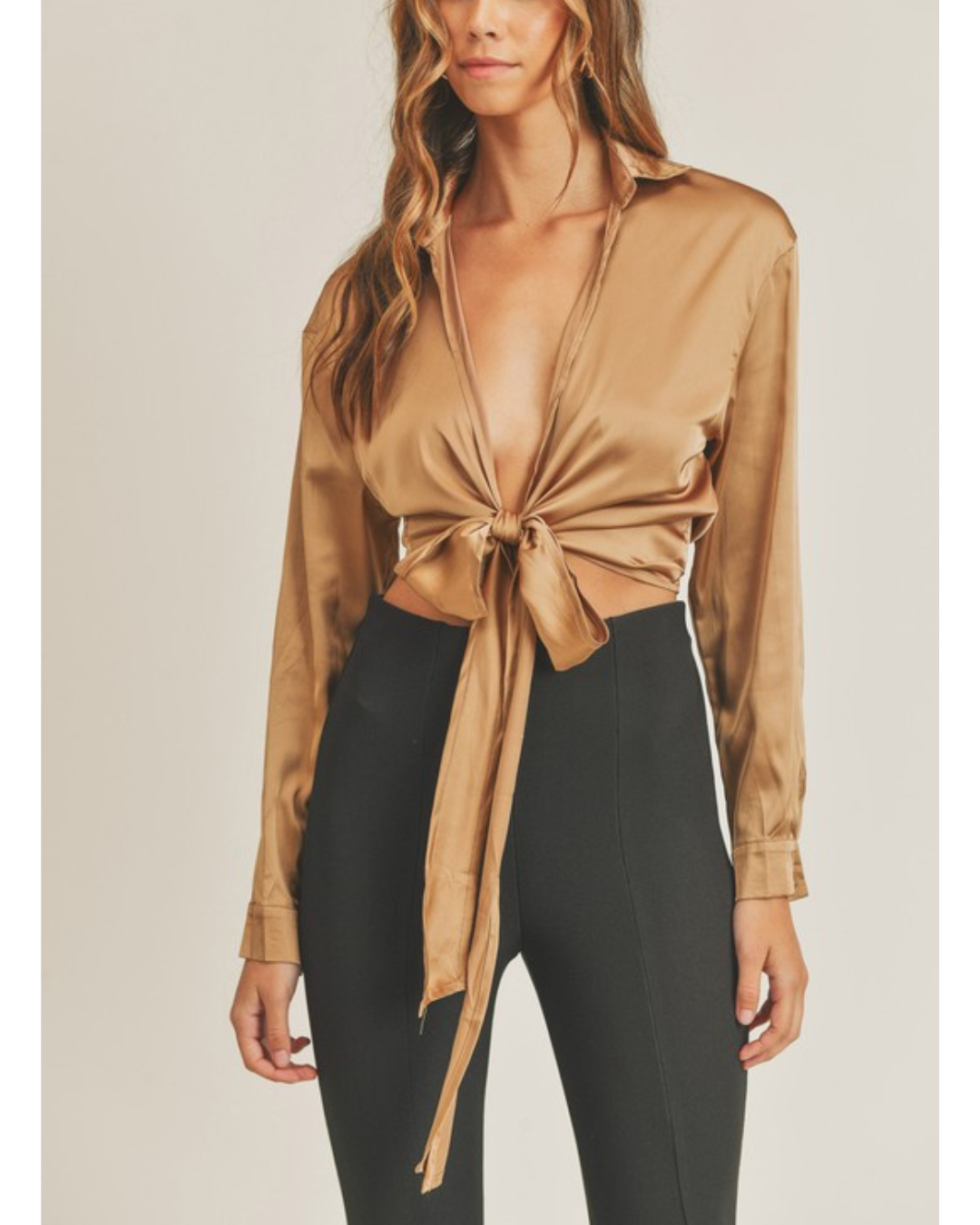 Mahalia Tie Shirt