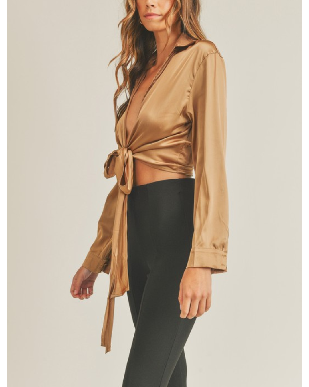 Mahalia Tie Shirt