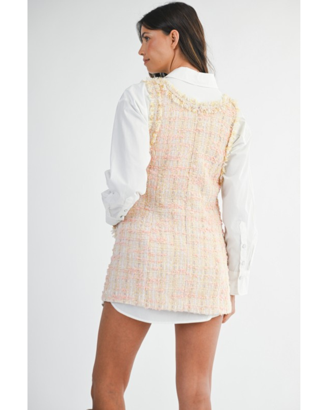 Penny Tweed Mini Dress