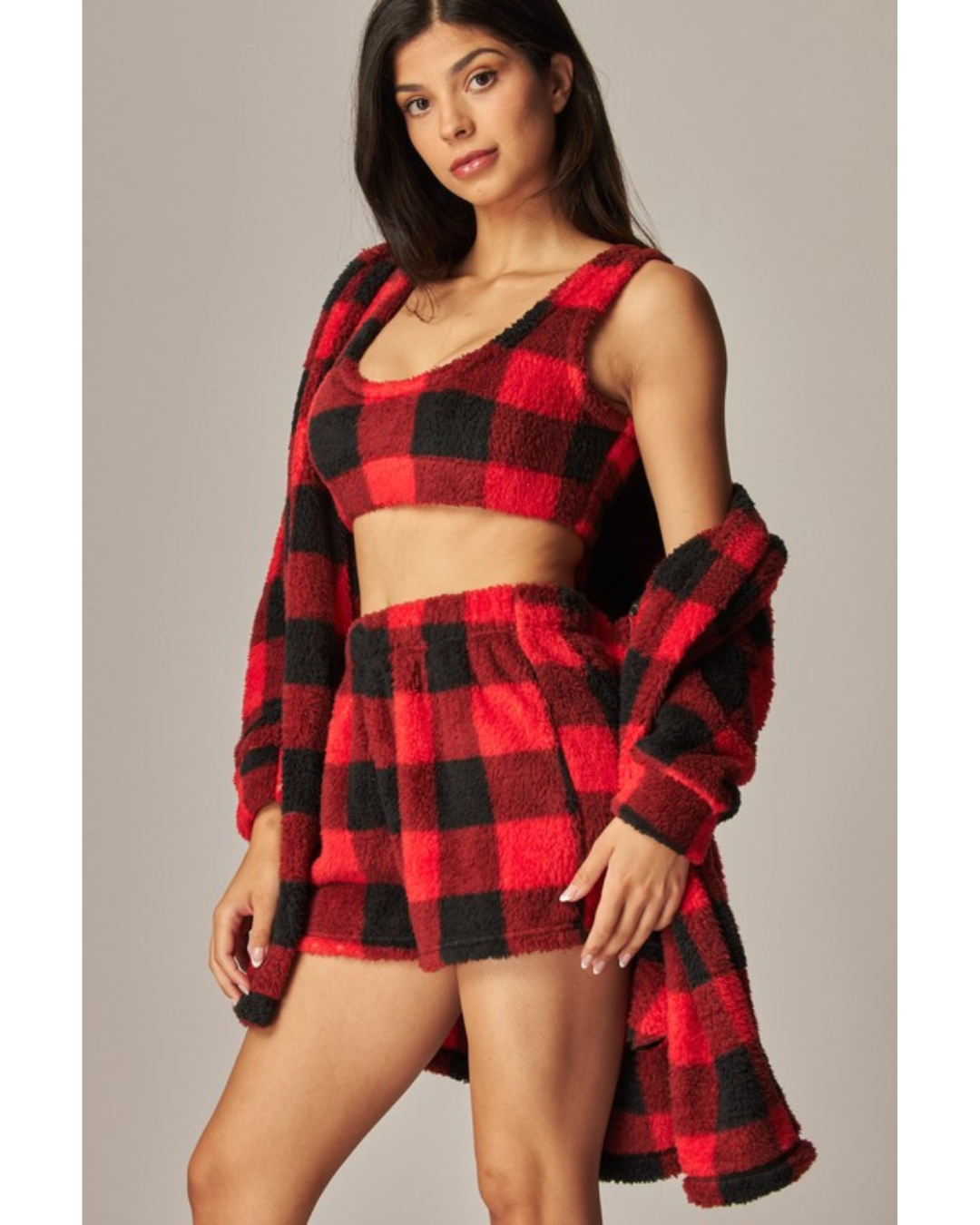 Cozy Fleece PJ Set 2.0 (4 colors)