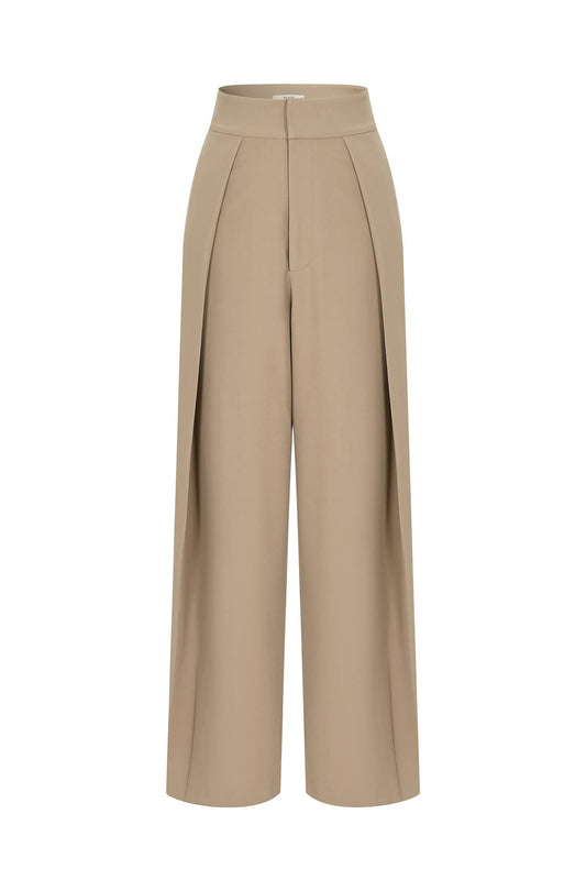 Angela Pleated Barrel Pants
