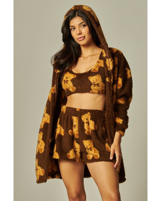 Cozy Fleece PJ Set 2.0 (4 colors)