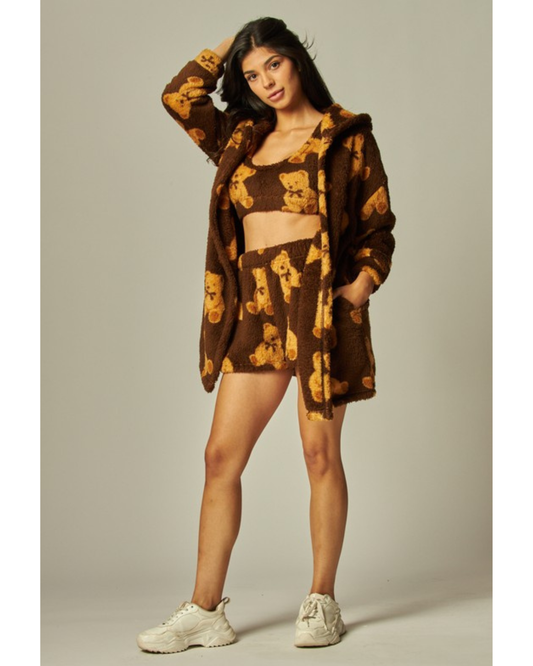 Cozy Fleece PJ Set 2.0 (4 colors)