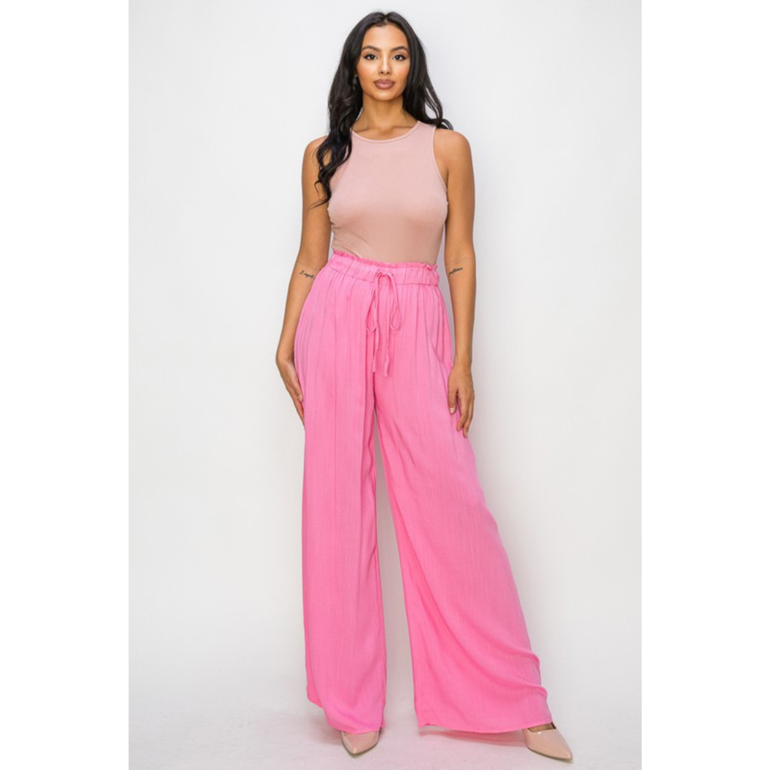 Capri Wide Leg Pants (2 colors)