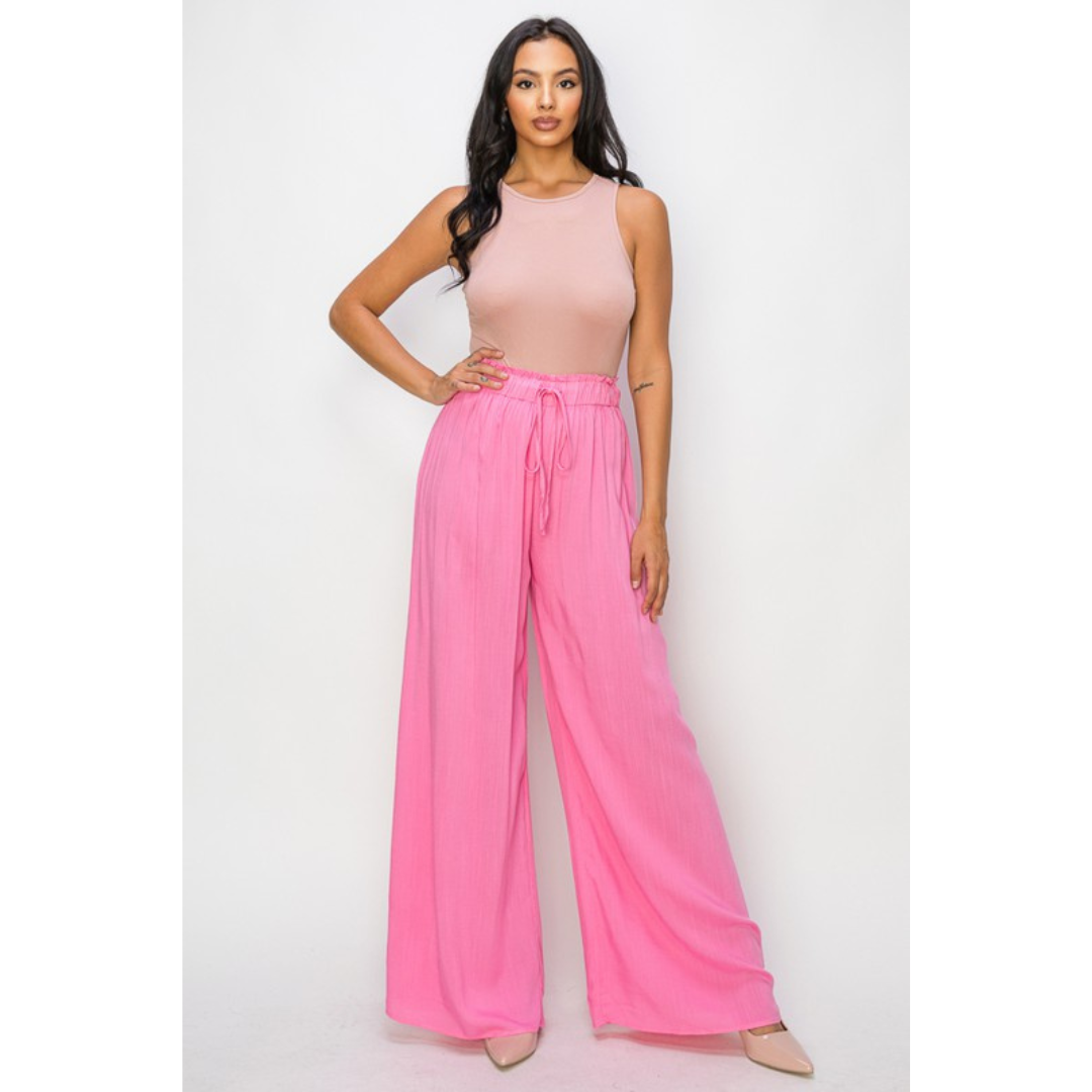 Capri Wide Leg Pants (2 colors)