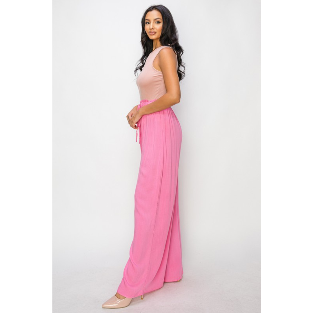 Capri Wide Leg Pants (2 colors)