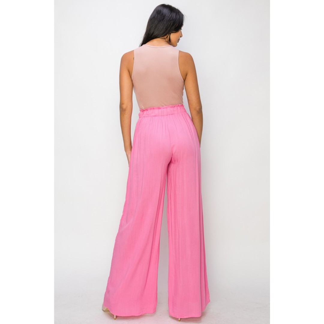 Capri Wide Leg Pants (2 colors)