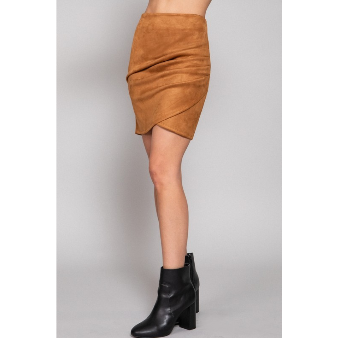 Casey Suede Mini Skirt (2 colors)