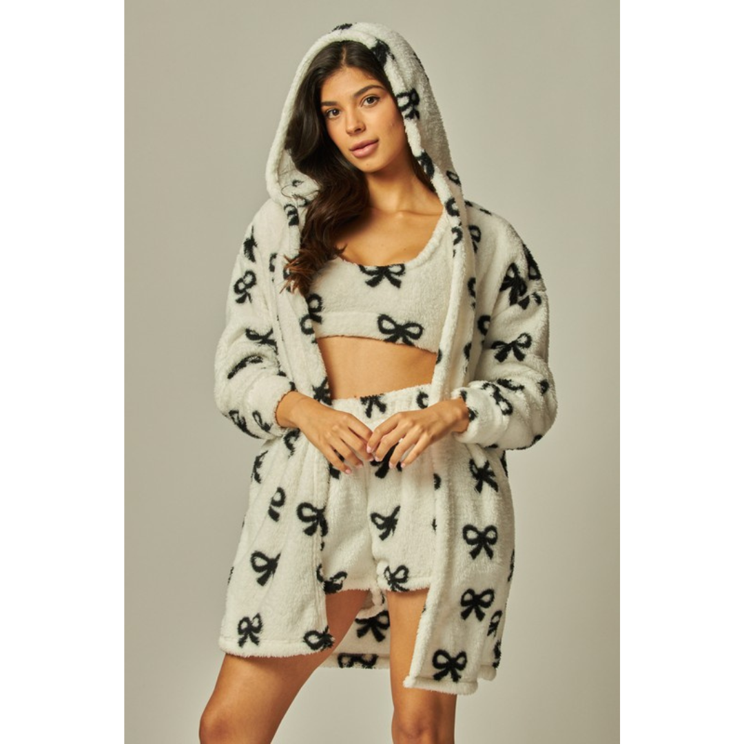 Cozy Fleece PJ Set (4 colors)