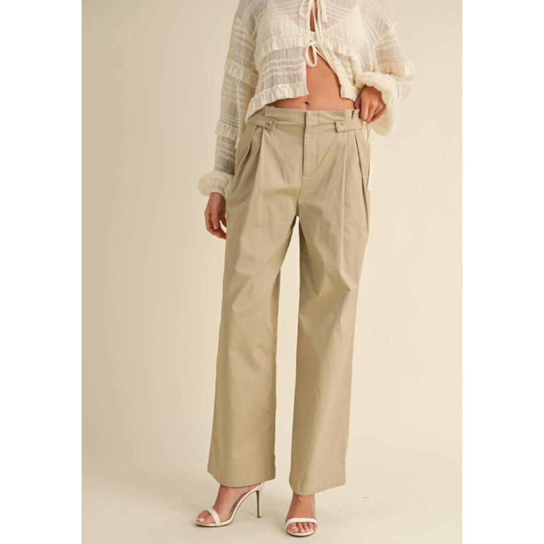 Eddie High-Waisted Pants