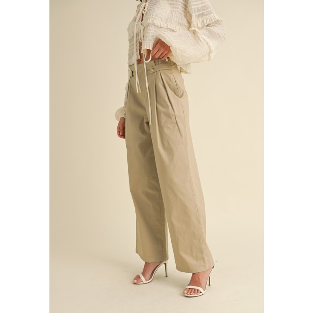 Eddie High-Waisted Pants