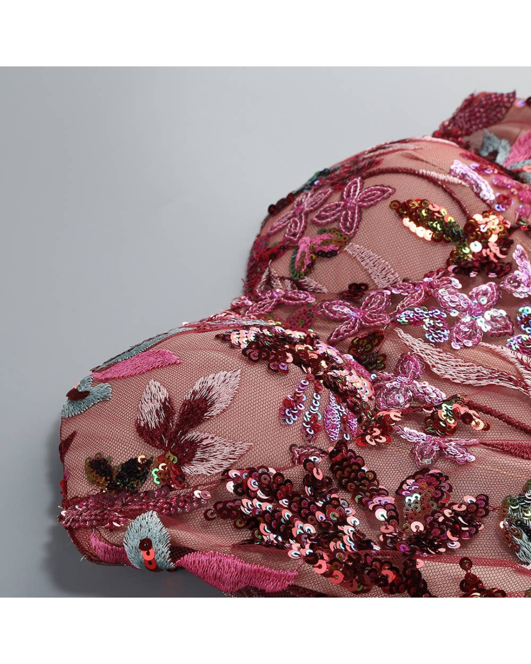 Julisa 3D Floral Midi