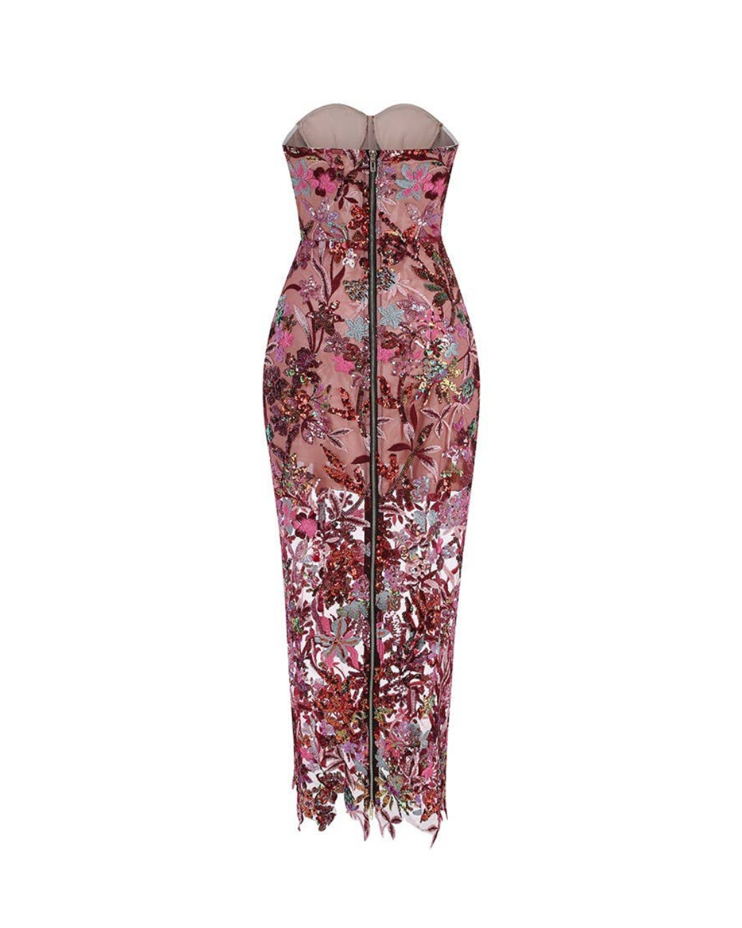 Julisa 3D Floral Midi