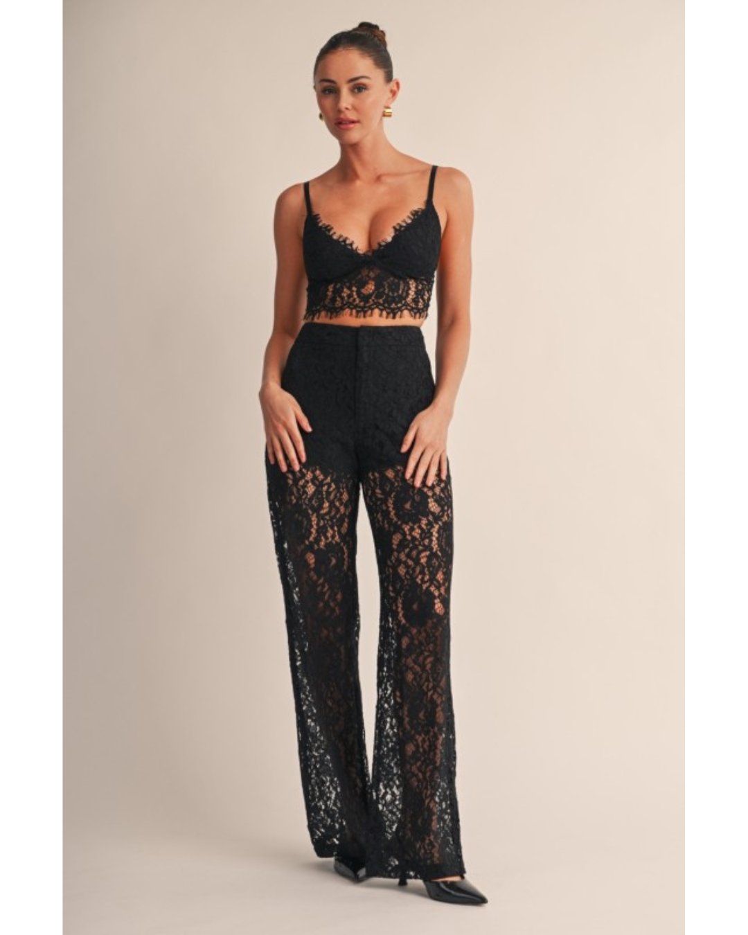 Laetitia Lace Pant Set
