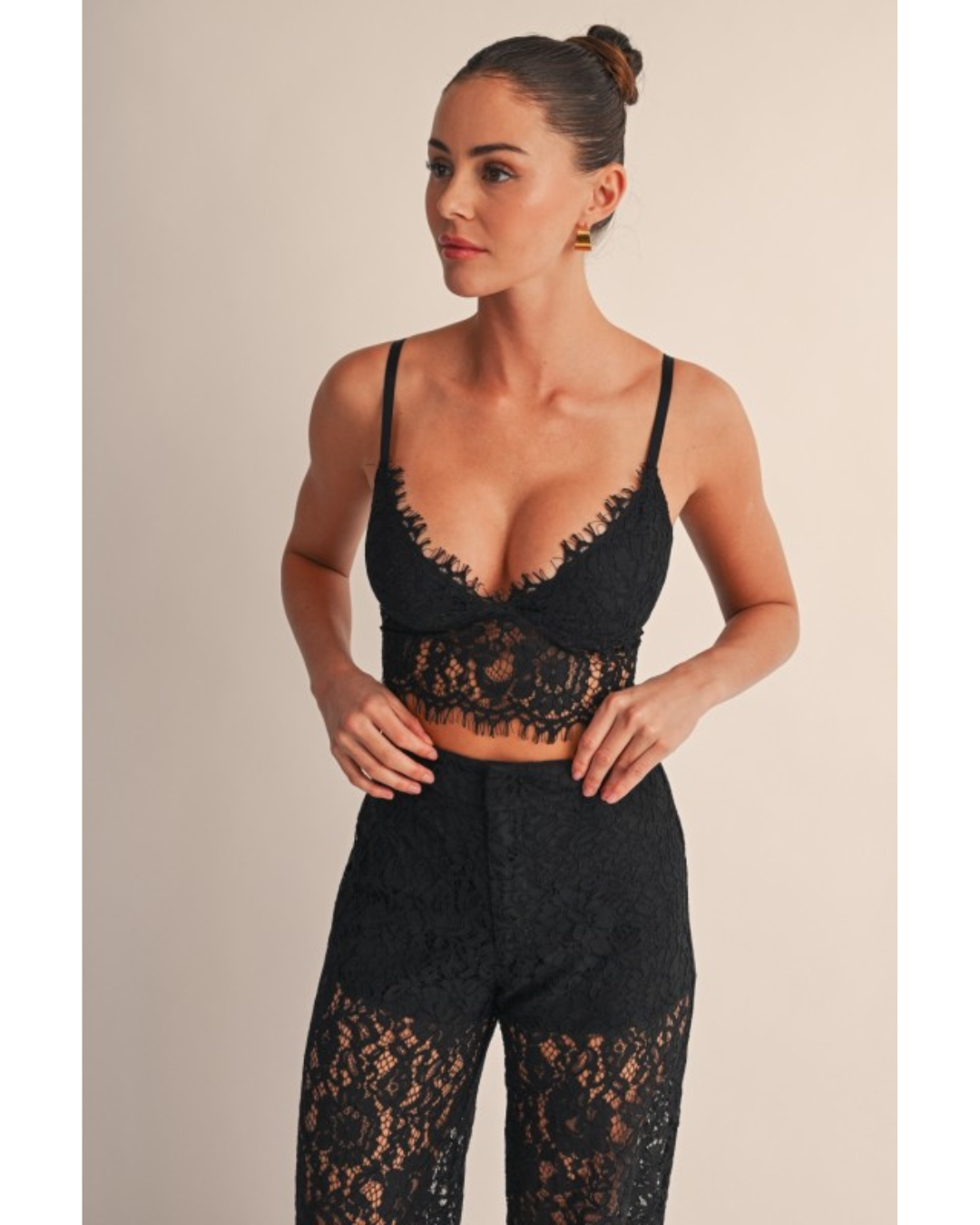 Laetitia Lace Pant Set