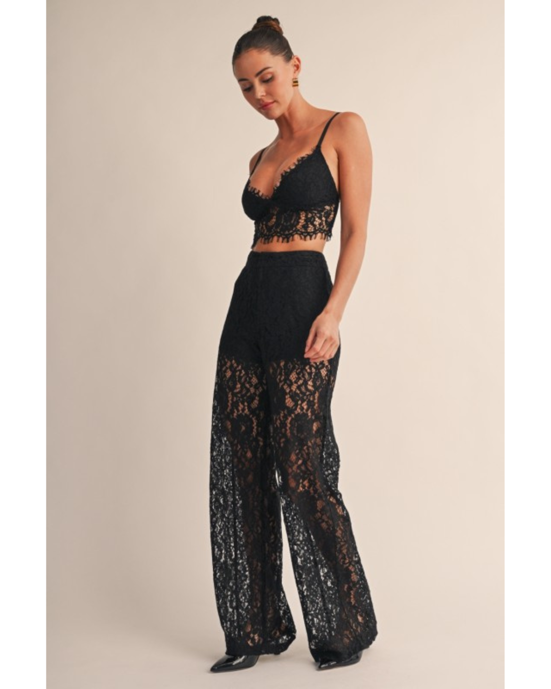 Laetitia Lace Pant Set