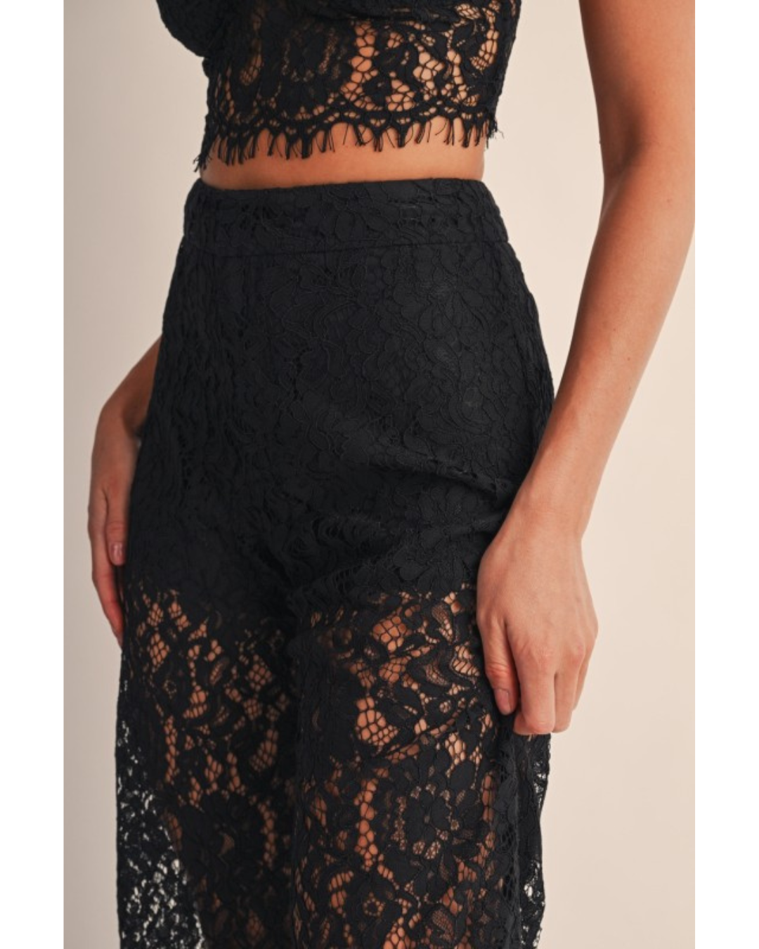 Laetitia Lace Pant Set