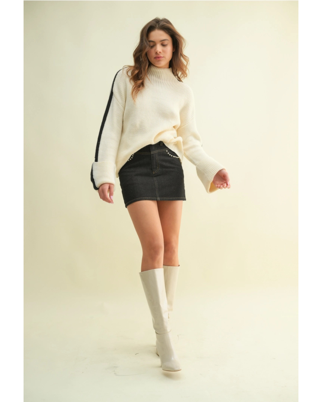 Nadja Contrast Sweater