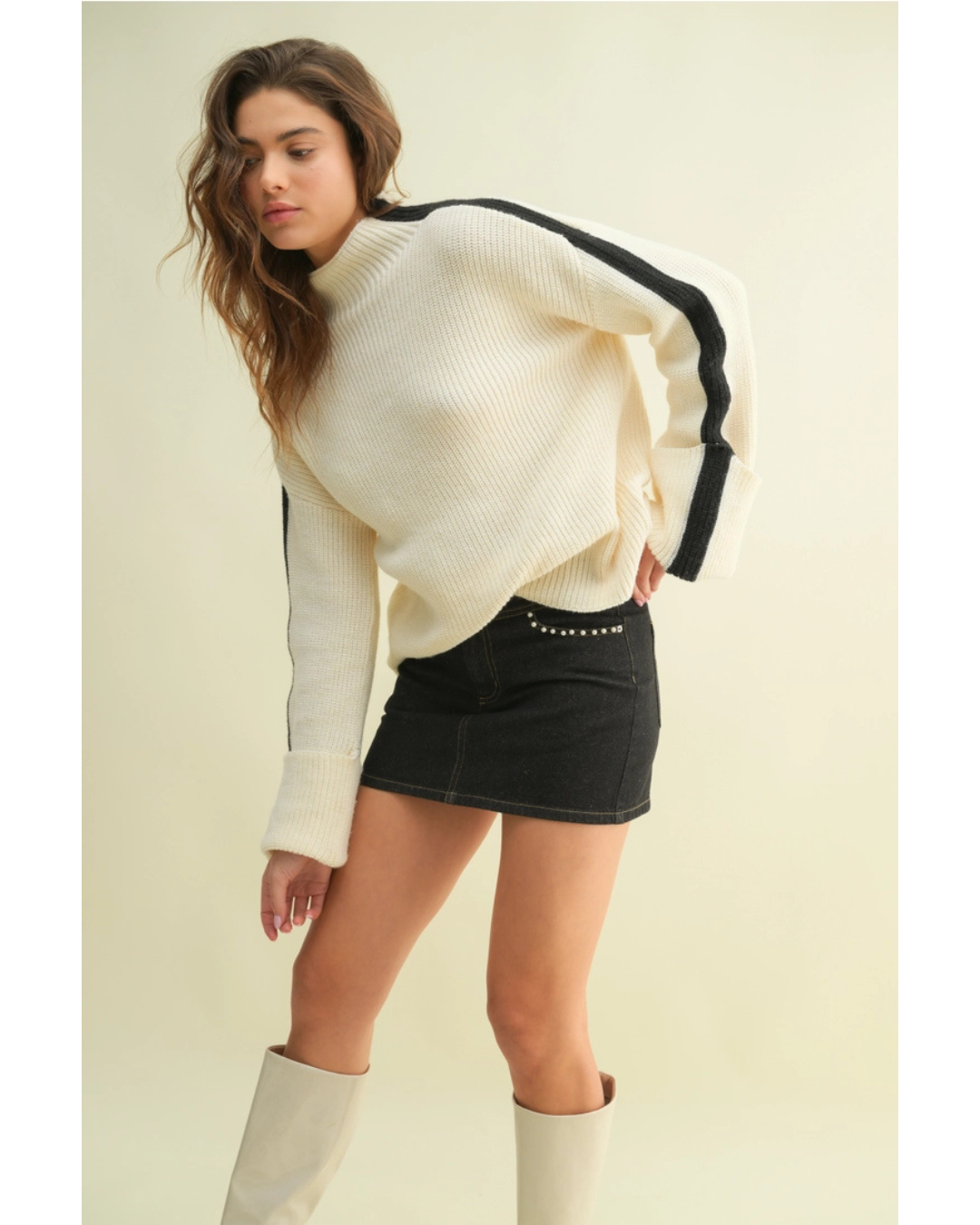Nadja Contrast Sweater