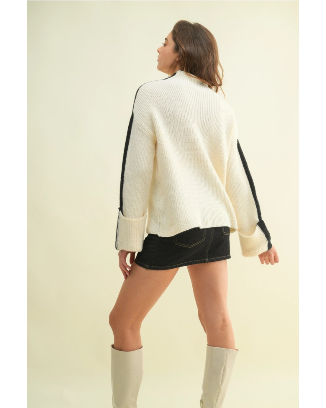 Nadja Contrast Sweater