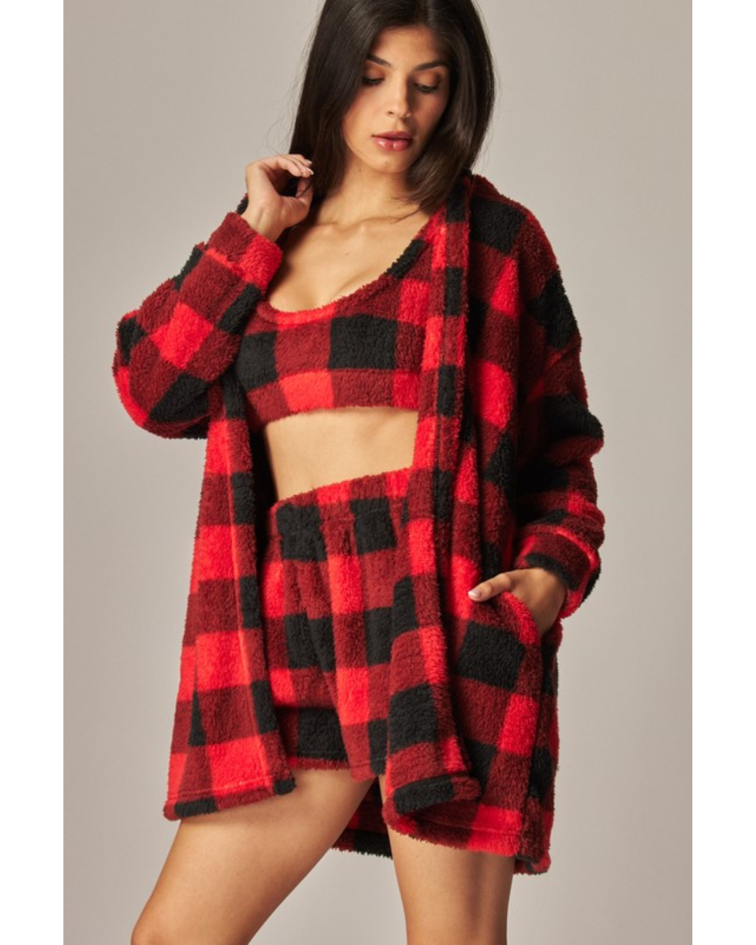 Cozy Fleece PJ Set 2.0 (4 colors)