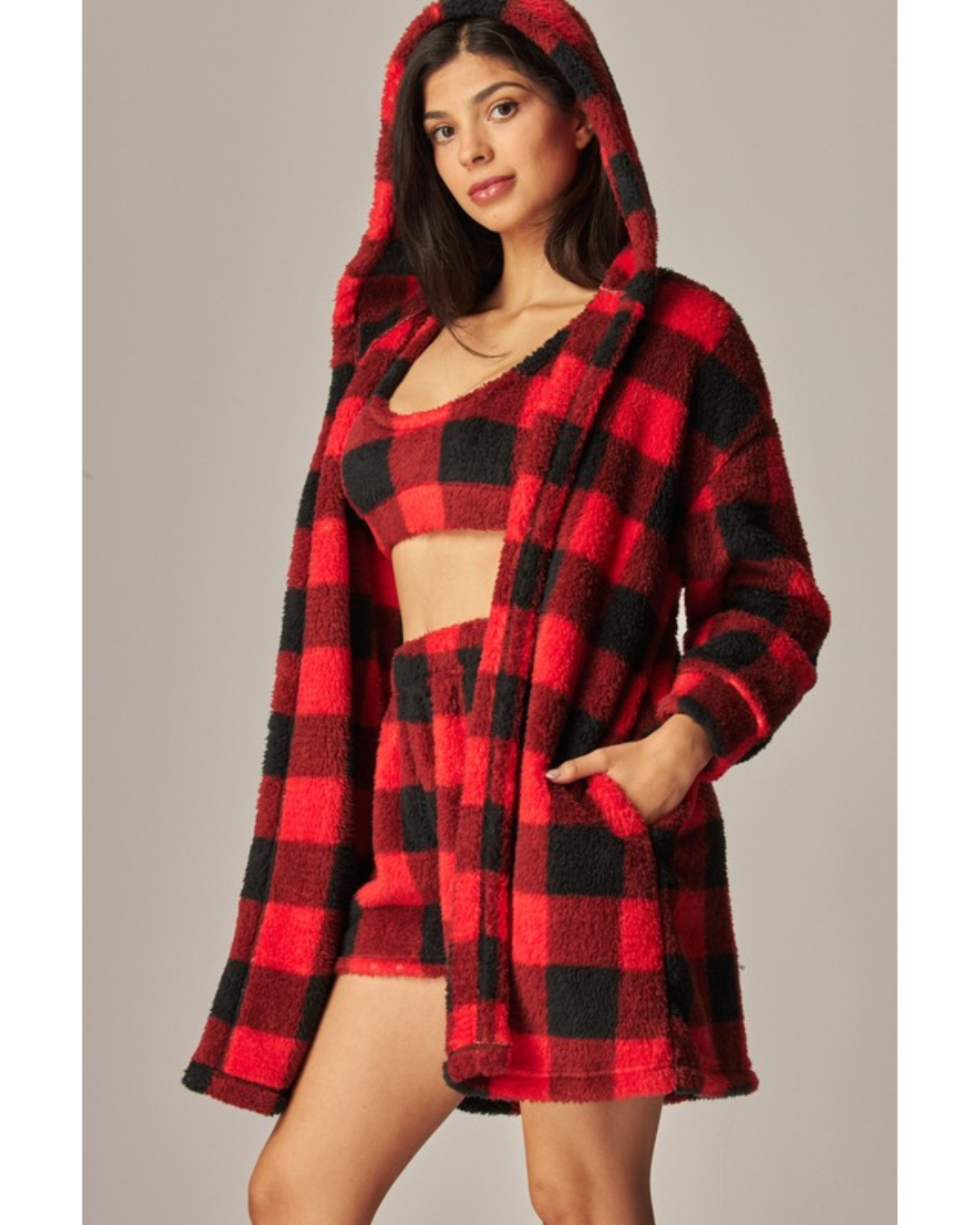 Cozy Fleece PJ Set 2.0 (4 colors)