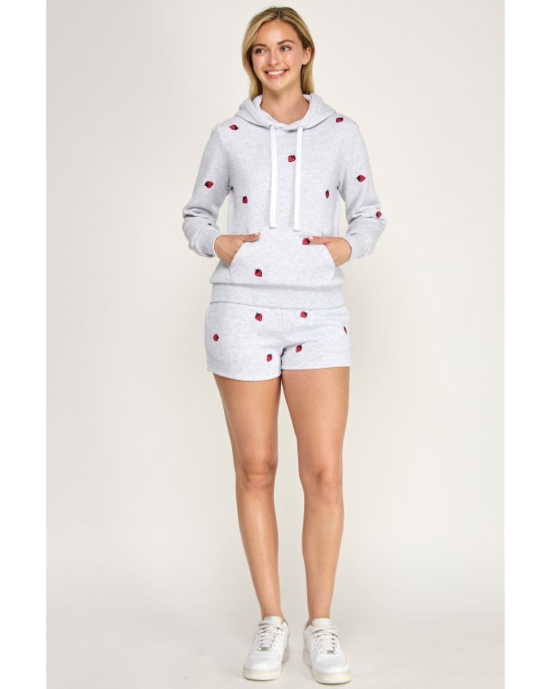 Strawberry Hoodie Set (2 colors)
