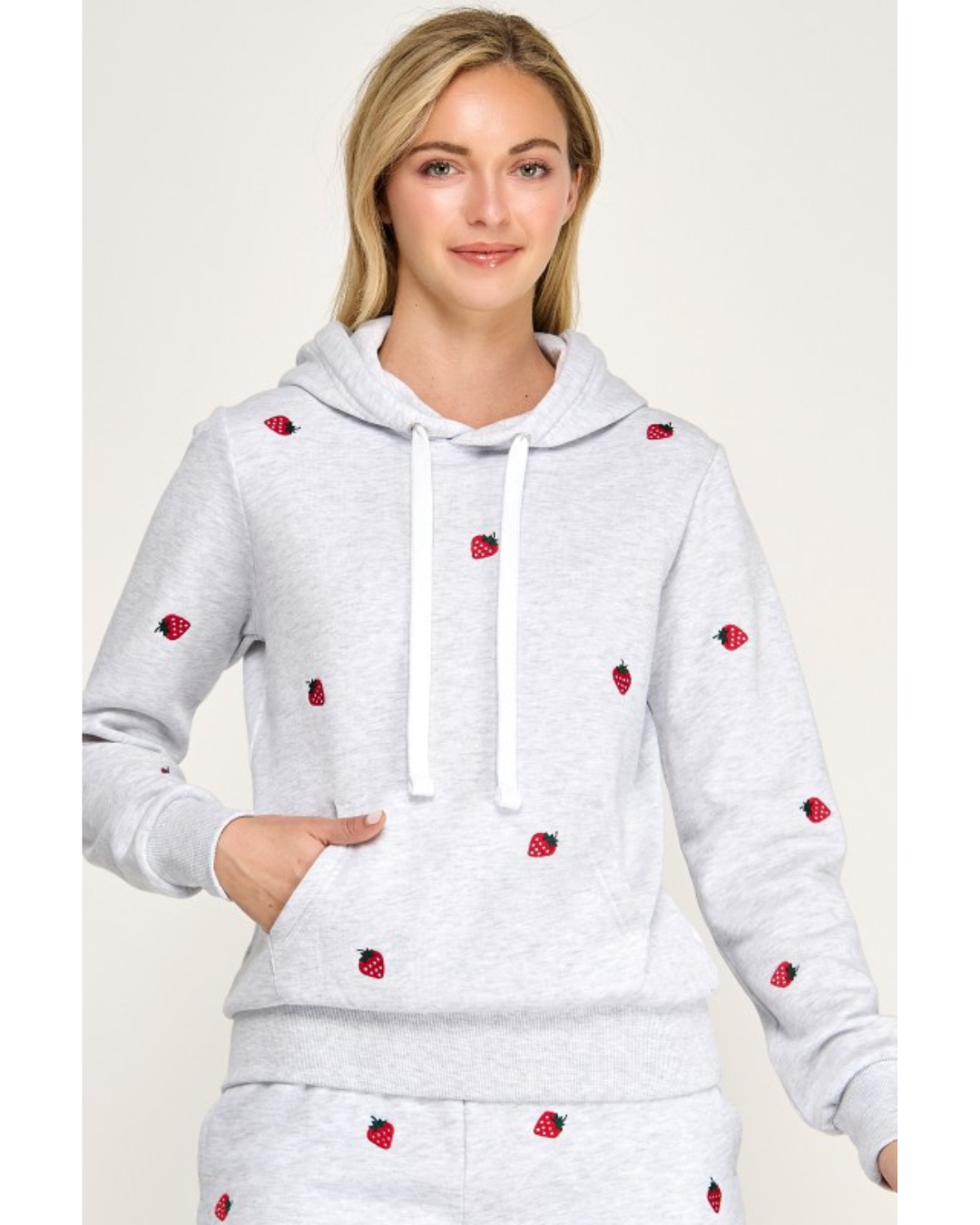 Strawberry Hoodie Set (2 colors)