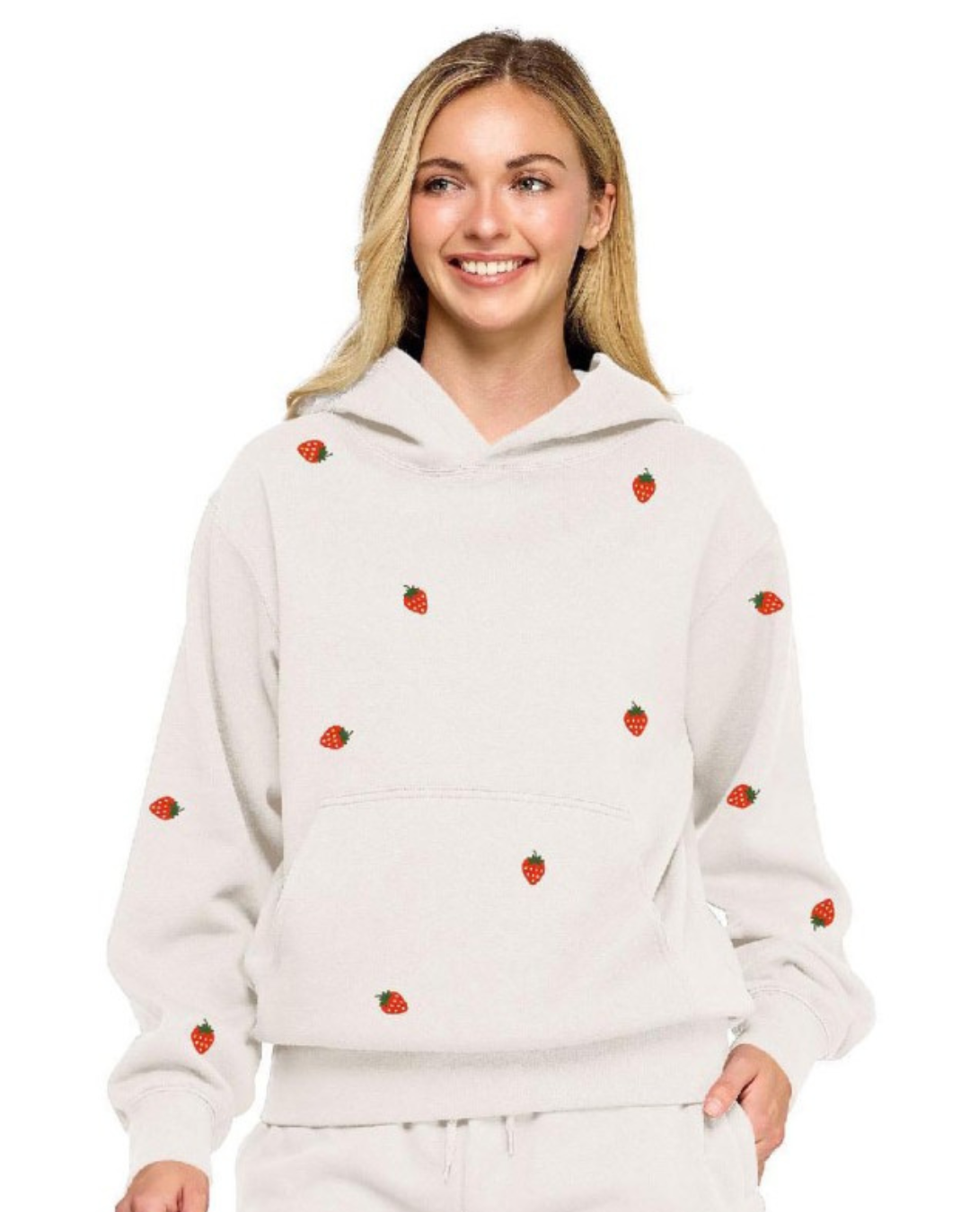 Strawberry Hoodie Set (2 colors)