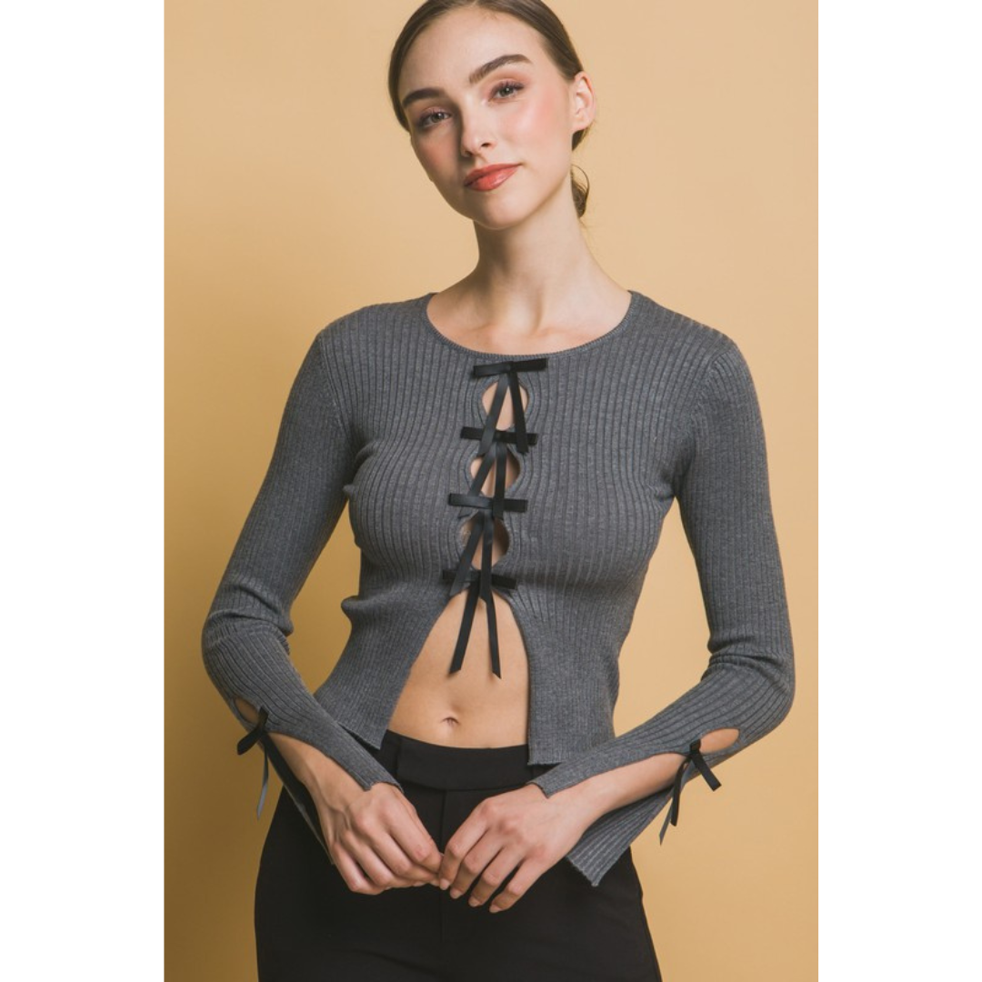 Thelma Ribbon Sweater (3 colors)