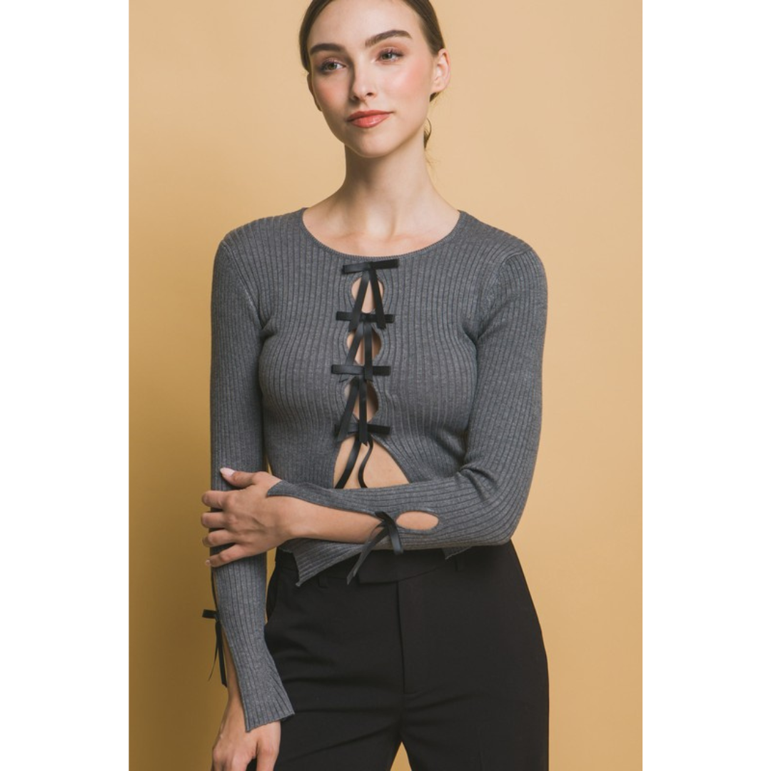 Thelma Ribbon Sweater (3 colors)